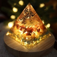 【客製化禮物】一對開運招財貔貅奧剛超大金字塔Orgonite水晶療癒