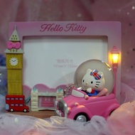 Hello Kitty發光相架 台灣讚爾藝術 Jarll Art 水晶球相框 4R相架 玻璃擺設 冷瓷 台灣直送 台灣代購 生日禮物 週年禮物 女朋友禮物