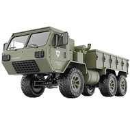 รถบังคับ รถบรรทุกทหาร U.S. ARMY Truck Scale 1/12 6WD 2.4G 10km/h OFF-ROAD Car RC FY004A