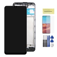 6.4 "Super AMOLED เหมาะสำหรับ Samsung Galaxy M31 M315อะไหล่จอแสดงผล LCD + หน้าจอสัมผัส Digitizer สำห