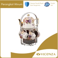 Vicenza Tea Set Segi Delapan C78 MAGNOLIA
