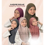 TUDUNG SARUNG COTTON HANTU SIZE S
