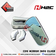 H2C SIDE MIRROR INDO BLACK/SILVER