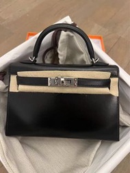 Hermes  Mini Kelly  2.  Black box phw