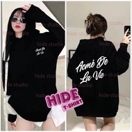 A.DLV Sweater with Double Letters for Men and Women The Wind, High Quality Cotton Felt Material, 350
