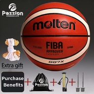 Basketball FIBA GG7X Size 7 Youth Indoor and Outdoor Training Ball