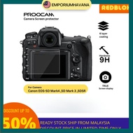 PROOCAM SPC-5DM4 GLASS SCREEN PROTECTOR FOR CANON 5DM4 5DM3 5DSR 5DS