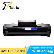 ✤✢Tatrix W1106A toner 106a Premium Compatible Laser Black Toner Cartridge for HP Laser 107a/107w/MFP