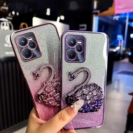 For Realme GT7 GT8 Pro GT 7T GT8 Pro Case Fashionable Frosted Silicone Soft Clear Luxury Diamond Swa