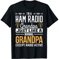 Im A Ham Radio Grandpa Radio Active Ham Radio Gift Unisex T-Shirt