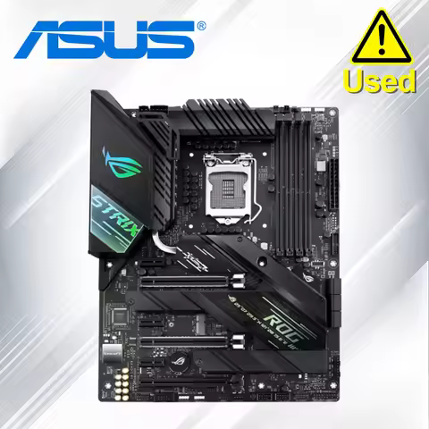 ASUS STRIX Z490-F GAMING 128GB USB3.2 Type-C M.2 HDMI LGA 1200 DDR4 ATX Motherboard