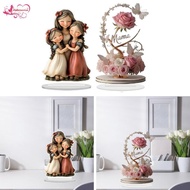 Abbraccia 2D Acrylic Ornament Decor 2D Flat Sign Attractive Art Creative Crafts Plaque for