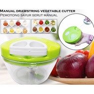 Kitchen Manual Food Chopper Hand Pull Mincer Blender Meat Vegetable Cutter Kitchen Manual Blender Pengisar