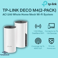 TP-LINK Deco M4 (2-pack) Mesh Router AC1200 Whole Home Mesh Wi-Fi Mesh WiFi AC Dual Band WiFi Mesh