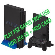 PS2 GAMES HARDISK 250GB + MOD CARD complete with games ( NOT CONSOLE )