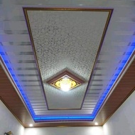 plafon PVC motif kayu