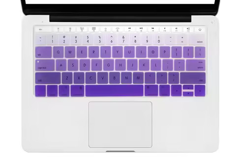 Gradient Purple Keyboard Cover for MacBook Pro 13" A1708 A1988 No Touch Bar 2018 2017 2016 for MacBo