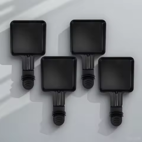 4pcs Non-Stick Square Cheese Melt Pans Electric Grill Baking Tray For Melting Cheese Cooking Mini Ra