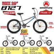 [BONUS PUMP] Morison MS8127 Children's BMX Bike 20 x 2.50 Inch CP Frame Boys' BMX Bike