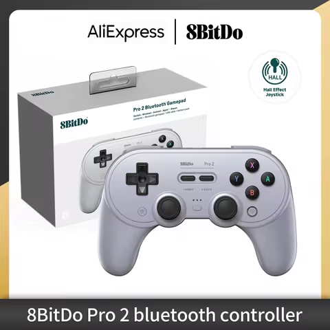8Bitdo Pro 2 SN30 Pro SF30 Pro Bluetooth Gamepad for Nintendo Switch 2 Wireless Controller for Windo