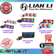 LIAN LI Galahad II LCD Display 280MM 360MM ARGB TL Wireless Fan AIO Liquid Cooler