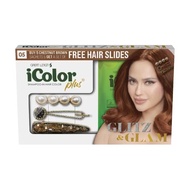 iColor Plus Shampoo-In Hair Color (5 sachets) + Free Hair Slides