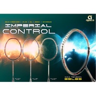 Apacs Imperial Control【FRAME OR INSTALL STRING 4-knot+Overgrip】(ORIGINAL) Badminton Racket (1 Pcs)