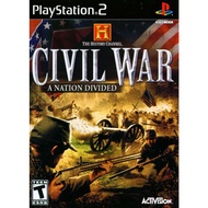 PS2 GAME DVD - The History Channel  Civil War A Nation Divided
