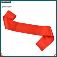 greatdream|  Party Sash Blank Solid Color Costume Accessory Fabric Bride Shoulder Strap Wedding Awar