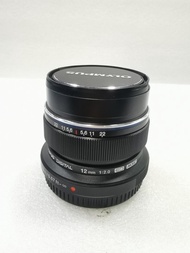 Olympus 12mm f2 black 小有 99%新