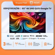 PHILIPS QLED 65" TV | 65PQT8530/98 | Dolby Vision & Audio | Google | Netflix | FOC WALLMOUNT
