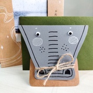 創意卡片 鱷魚卡片 搞笑卡片 手繪卡片 手帳週邊 聖誕交換禮物