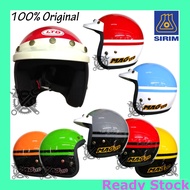 Helmet LTD MAG 2 Tone with White Cap 5 Buttons D Ring 100% Original