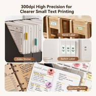 NIIMBOT B21Pro Labels - Red/Black Dual Color & Photo Stickers | High Quality,