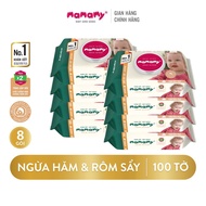 {FREESHIPMAX}-Khăn ướt Mamamy 100 tờ/80/30 tờ tờ có nắp không mùi/có mùi