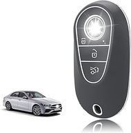 Key Cover TPU Car Key Case Fits Mercedes Benz C/E/G/S Class W223 W206 S300 S350 S400 S450 S350L S400