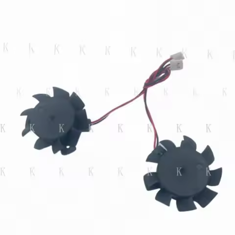 CC Graphics Card Fan For ASUS EN210 GT620 630 GT640 EAH5450 R7240 HD6570 4550 #$#
