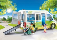 Playmobil 71329 School School Bus ของเล่นบทบาทสมมติ โรงเรียน รถโรงเรียน