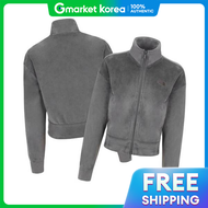 The North Face | Womens Laura Semi-Crop Dark Gray Knit Zip-Up Jacket Nj5Jr56A 914175