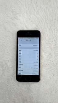 iPhone 5S 32G 金色 不能指紋可以返回 螢幕無刮傷 編號28