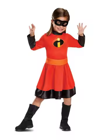 superpowers GIRLS Incredibles 2 Classic Child Violet Costume childs halloween Elastigirl costume