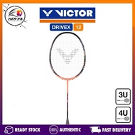 VICTOR Drivex 12 Professional Player 3UG5 / 4UG5 Badminton Racket FREECORE 100%ORIGINAL DX-12-O