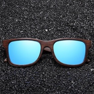 EZREAL Natural Polarized Wooden Sunglasses Men Bamboo Sun g