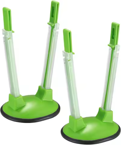 2 Pcs Baggy Rack, Freezer Bag Holder Stand, Adjustable Food Storage Holders, Plastic Food Prep Bag/Z
