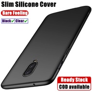 For OnePlus 6T A6010 A6013 Skin-sensation Slim Fit Flexible Soft Liquid Silicone Matte Cover Anti-scratch Anti-Fingerprints Phone Case Skin