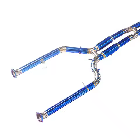 BMW M3 M4 g80 g82 3.0T 2019-2024 High-performance titanium alloy front tube muffler exhaust pipe