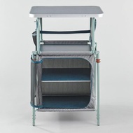 DECATHLON Compact Foldable Storage Cabinet For Camping Weight Up To 50kg From Shop