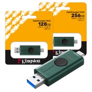 Kingston DataTraveler Duo USB Flash Drive USB-A/C 128G/256G