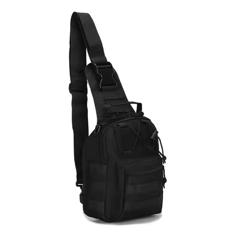 Tactical Shoulder Backpack Rover EDC Outdoor CCW Backpack Waterproof Hiking Camping Bag Hidden Shoot
