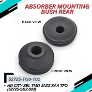 HONDA CITY SEL TMO JAZZ SAA TFO REAR ABSORBER MOUNTING BUSH 52725-TG0-T01